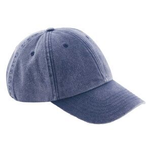 Beechfield Childrens/Kids Vintage Low Profile Baseball Cap / Vintage Denim